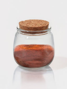 Набор баночек для специй Доляна «Парфе», 200 мл, 7.3×7.2 см, с пробковой крышкой, 12 шт., стекло