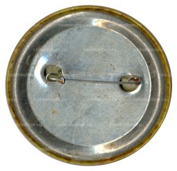 Значок рекламный НТЦ Натек