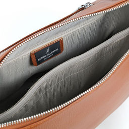 Женская кожаная сумка Sergio Valentini SV-0616 Браун