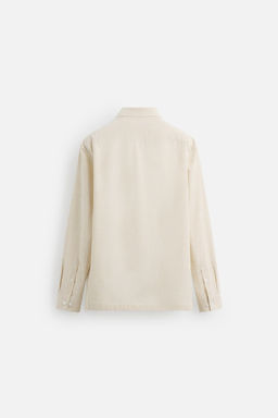 STRIPED OVERSHIRT - Zara фото 8