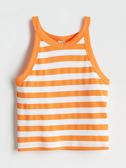 Halter Yaka K?z ?ocuk Crop Atlet