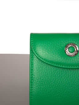 LACCOMA кошелек LA-2075-З-темно-коричневый натуральная замша  фото 7