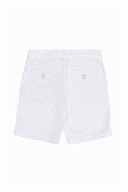 Белые тканые шорты для мальчика Неожиданная скидка в корзине - U.s. polo assn фото 2