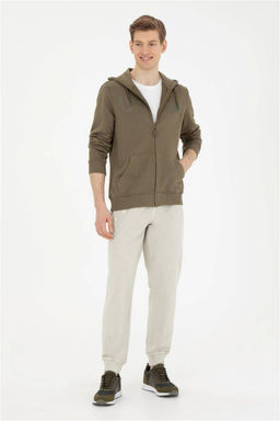 Мужские бежевые спортивные штаны