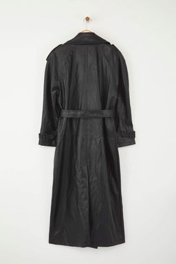 Limited Edition Bordo Kemerli Oversize Trenckot TWOAW25TR00003 - Trendyolmilla фото 13