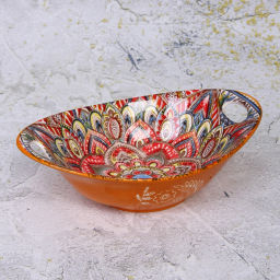 Форма керамическая для запекания "Марракеш" оранж 23*15,5*6,5см