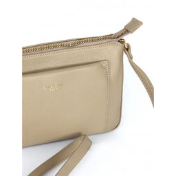 Сумка женская искусственная кожа DJ-СМ 7336-TAOS TAUPE, 1отд, плечевой ремень, бежевый SALE 263900 - Adelia фото 4