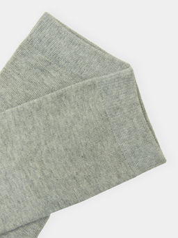 Цена за 5 пар! Носки детские серо-салатовые с рисунком в виде полоски - Mark formelle фото 5