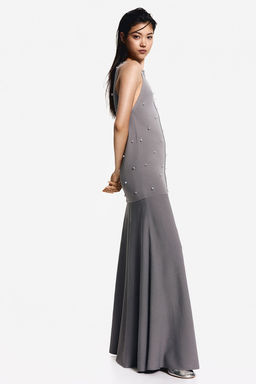 Falda acampanada de punto fino - H&m фото 3