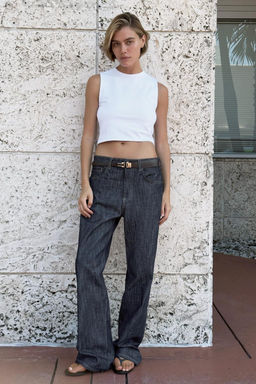 COTTON CROP TOP - Zara фото 2