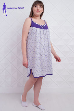 Арт. 5008 Ночная сорочка 50-52 Цвет:ассорти