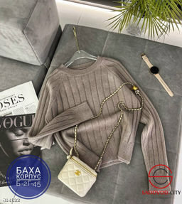 Свитер женский однотонный - Bruno фото 7