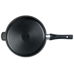 Сковорода с тефлоновым покрытием д28см Классик, h7см, s0,42см, ручка из термостойкого пластика (Россия) - Домашняя мода фото 4