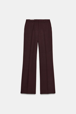 HIGH-WAIST STRAIGHT-LEG TROUSERS - Zara фото 12