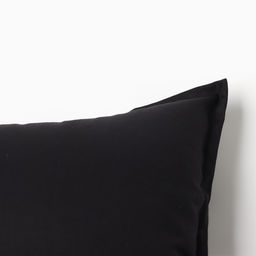 Подушка Этель, 30х50+1 см, чёрный, 100% хлопок  фото 2