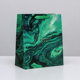 Цена за 2 шт. Пакет подарочный ламинированный, упаковка, Present for you, ML 23 х 27 х 11.5 см