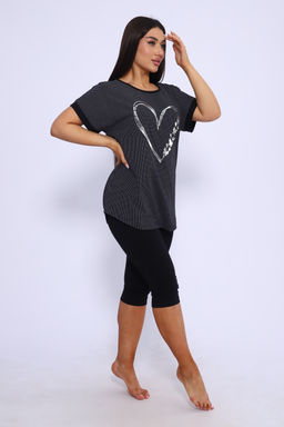 Костюм Modalina 46649 футболка и бриджи хлопок  фото 3