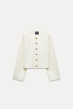 SOFT RIBBED CARDIGAN - Zara фото 3