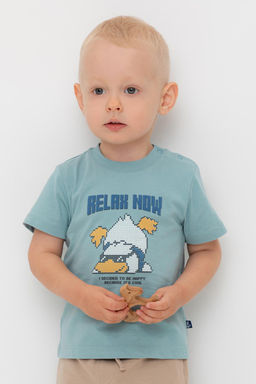 Crockid _ КР 302756/турмалин к568 фуфайка (футболка) д/мал яс