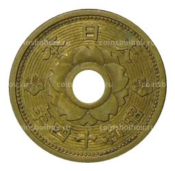 Монета 10 сен 1939 года Япония