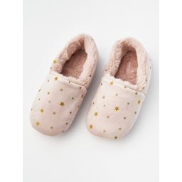 Тапочки Звездопад розовые с задником