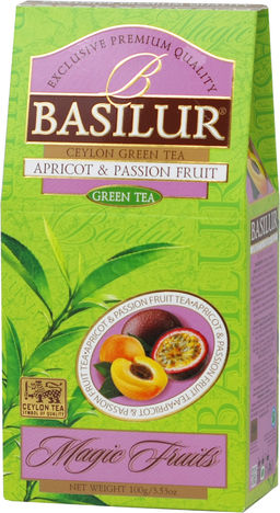 BASILUR. Волшебные фрукты. Абрикос и маракуйя 100 гр. карт.упаковка