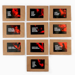 Конверты с наклейками Открой, когда..., набор 10 шт., 16?11.5 см, 18+