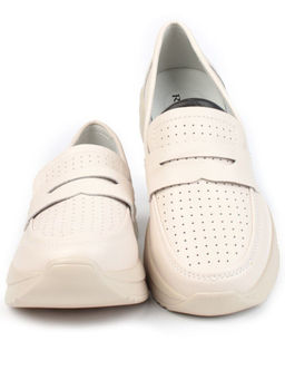 03-SD4-1D BEIGE Полуботинки женские (натуральная кожа)