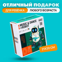 Робот «Глазастик», световые и звуковые эффекты, работает от батареек, МИКС