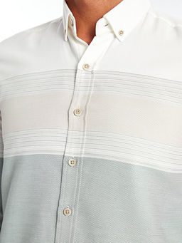 Regular Fit Uzun Kollu Arm?rl? Erkek G?mlek