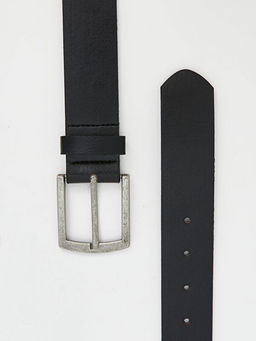 Deri G?r?n?ml? Erkek Kemer