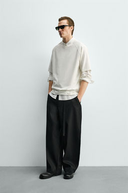 INTERLOCK PIPING T-SHIRT - Zara фото 4