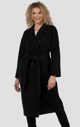 В составе 80% шерсти Пальто женское демисезонное