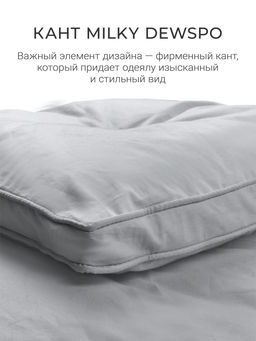 Одеяло Cloud Gray 200х220см теплое 300г/м2 ЕС-7937 - Espera фото 9