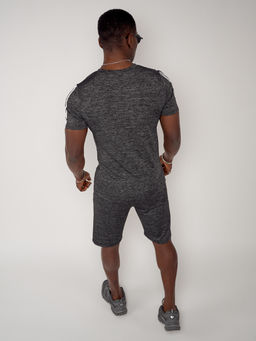 Спортивный костюм летний мужской темно-серого цвета 22265TC - FUYOUKAI фото 10