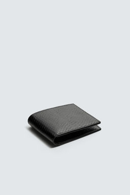 CROCODILE EMBOSSED WALLET - Zara фото 6