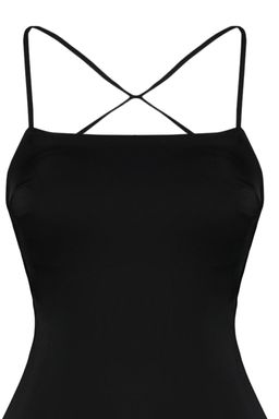 TRENDYOLMILLA Siyah Kare Yaka S?rt Dekolteli Regular Mayo TBESS21MA0295 фото 13