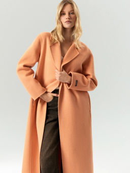 ЕМКА / Пальто-халат из шерсти - Emka фото 3