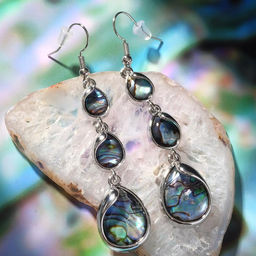 Серьги Галиотис капель