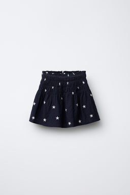 STAR PRINT BERMUDA SKORT