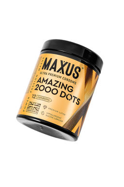 Презервативы Maxus Amazing, латекс,текстурированные 12 шт.