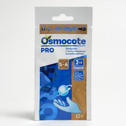 Цена за 4 шт. Удобрение Osmocote PRO 5-6 месяцев длительность действия, NPK 17-11-10+2MGO+ МЭ, 10 г