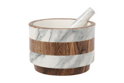 Ступка с пестиком Wood&Marble, 15 см - Home & Style фото 3