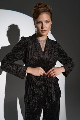 Брюки Эдит (чёрный) - Эльза фото 15