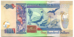 100 долларов 2021 года Белиз