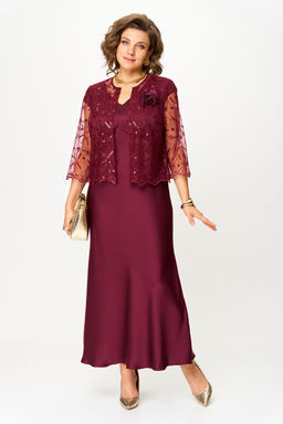 Костюм Svetlana Style 2144 бордовый
