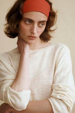 JERSEY PUNTO 100% LINO CREATED BY CARAMEL LONDON X ZARA / Crudo  фото 2