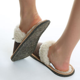 Тапочки-шлепанцы арт.3010-11 ТВИСТ Орех коричневый - Altro фото 3