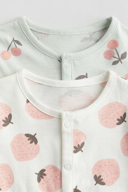 Pack de 2 pijamas enteros en algod?n - H&m фото 10