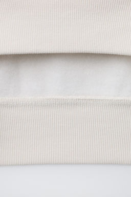 SUDADERA ESTAMPADA TEXTO / Crudo - Zara фото 5